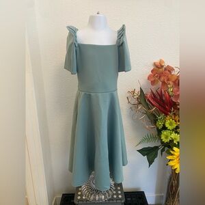 Elegant Green L Filipiniana 4 to 5 year old Girls Dress